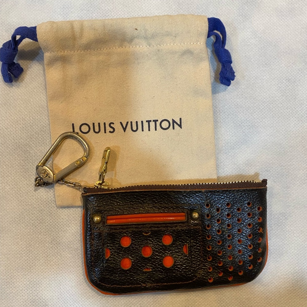 Louis Vuitton Monogram Perfo Pochette Cles